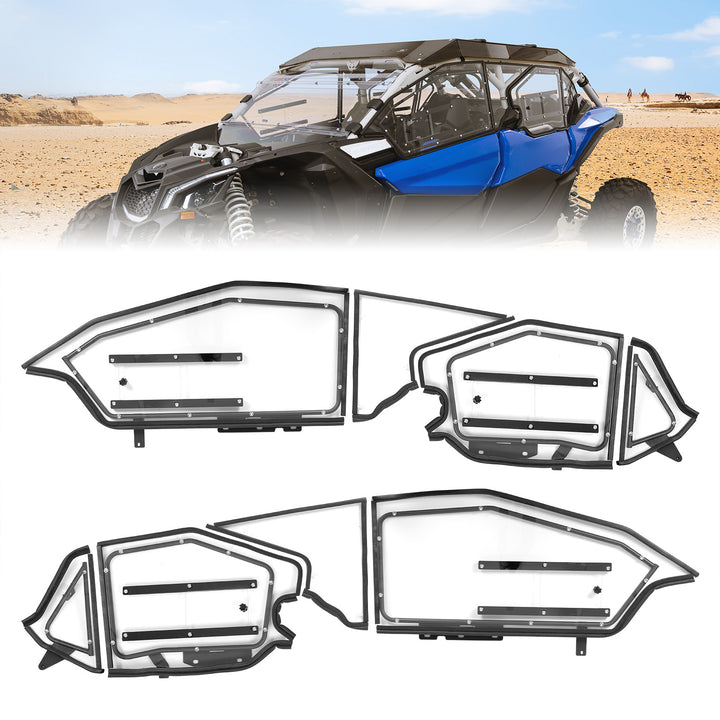 Ventilated Hard Upper Doors for Can-Am Maverick X3 MAX