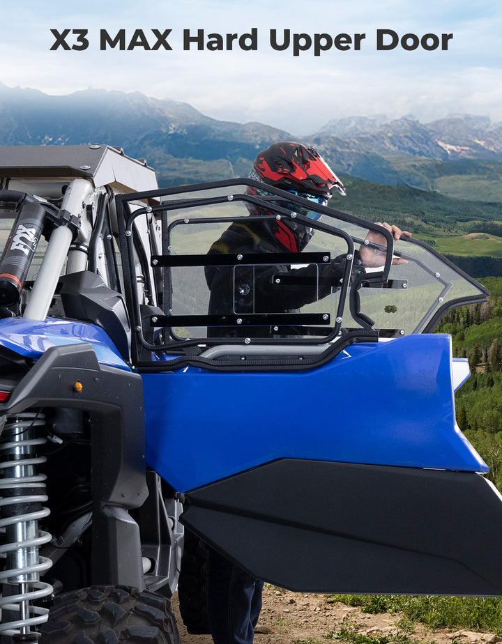 Ventilated Hard Upper Doors for Can-Am Maverick X3 MAX