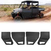 Aluminum Half Doors for Polaris Ranger Crew XP 1000 (2019-2025) - Kemimoto