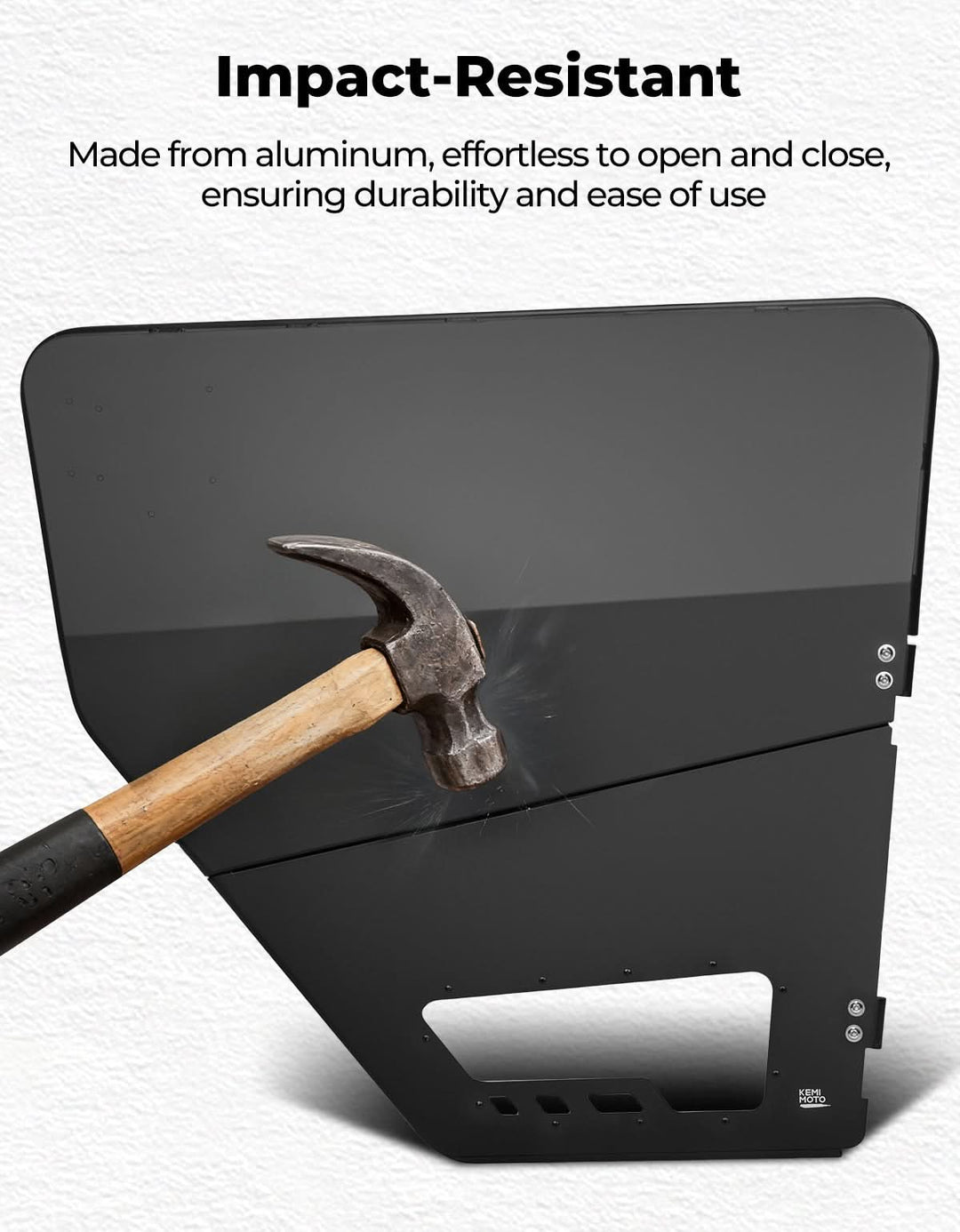 Aluminum Half Doors for Polaris Ranger Crew XP 1000 (2019-2025)