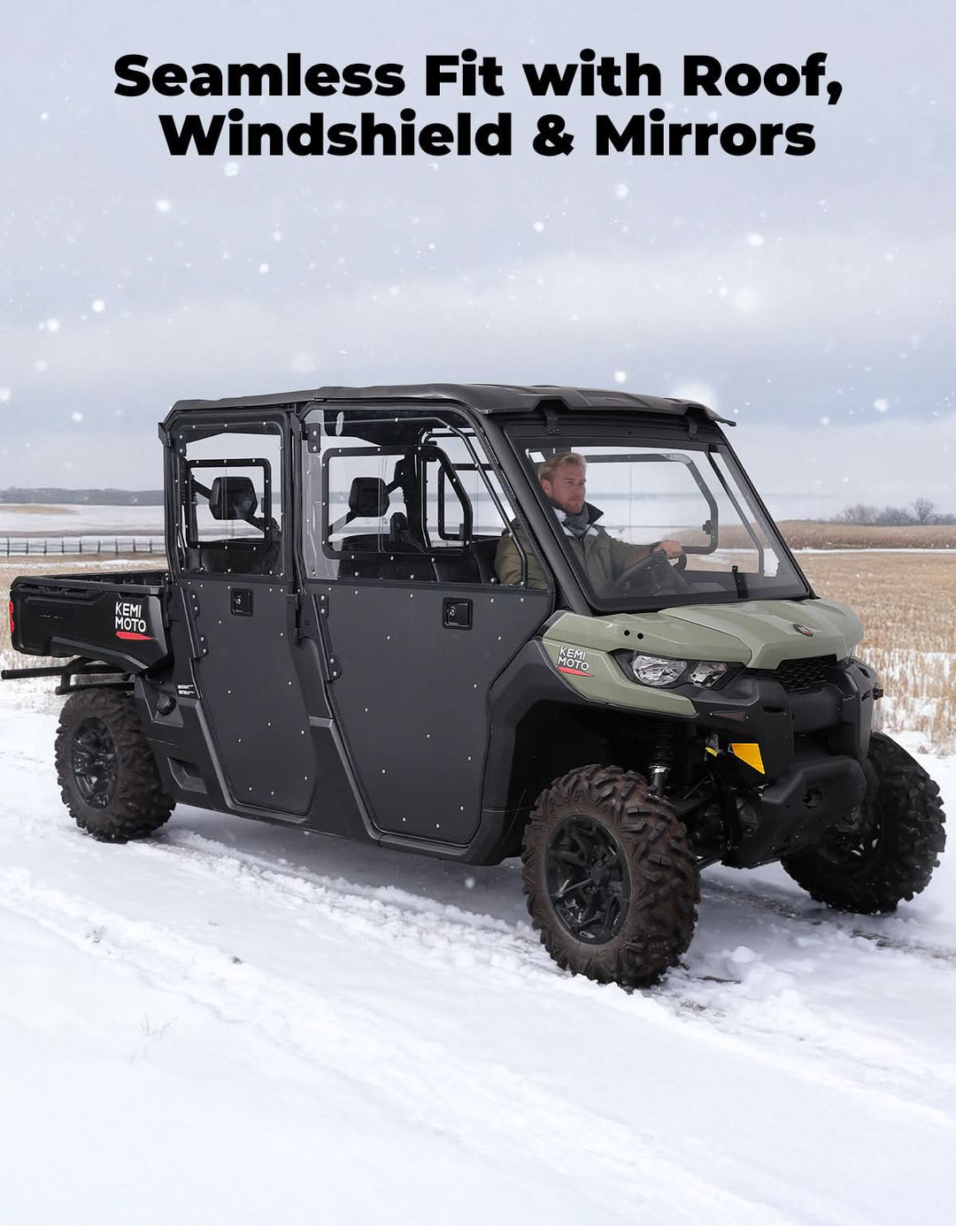 2-in-1 Door Combo for Can-Am Defender MAX & HD