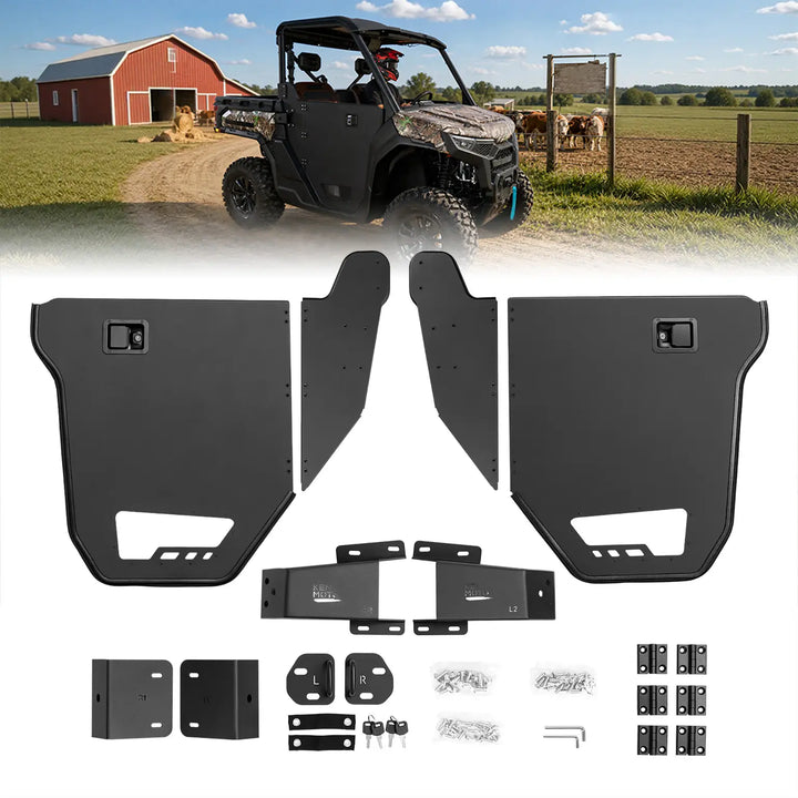 Aluminum Half Door For CFMOTO Uforce U10 Pro and XL PRO