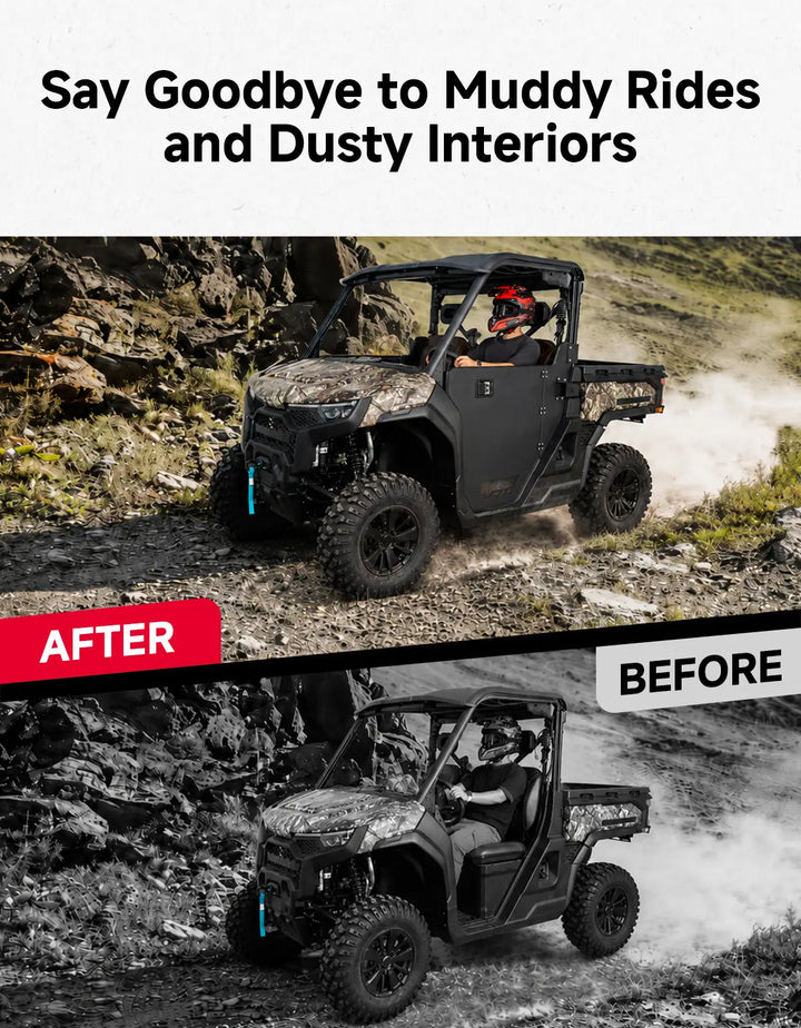 Aluminum Half Door For CFMOTO Uforce U10 Pro and XL PRO