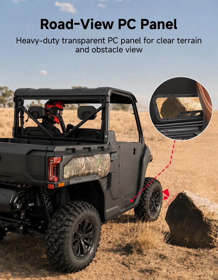 Aluminum Half Door For CFMOTO Uforce U10 Pro and XL PRO