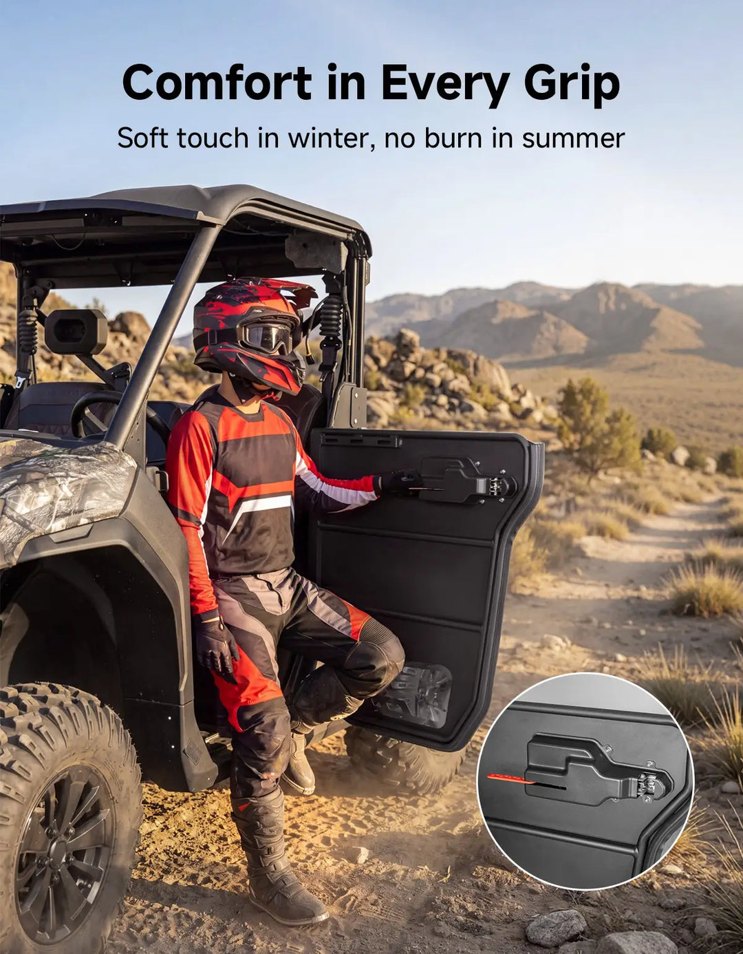 Aluminum Half Door For CFMOTO Uforce U10 Pro and XL PRO