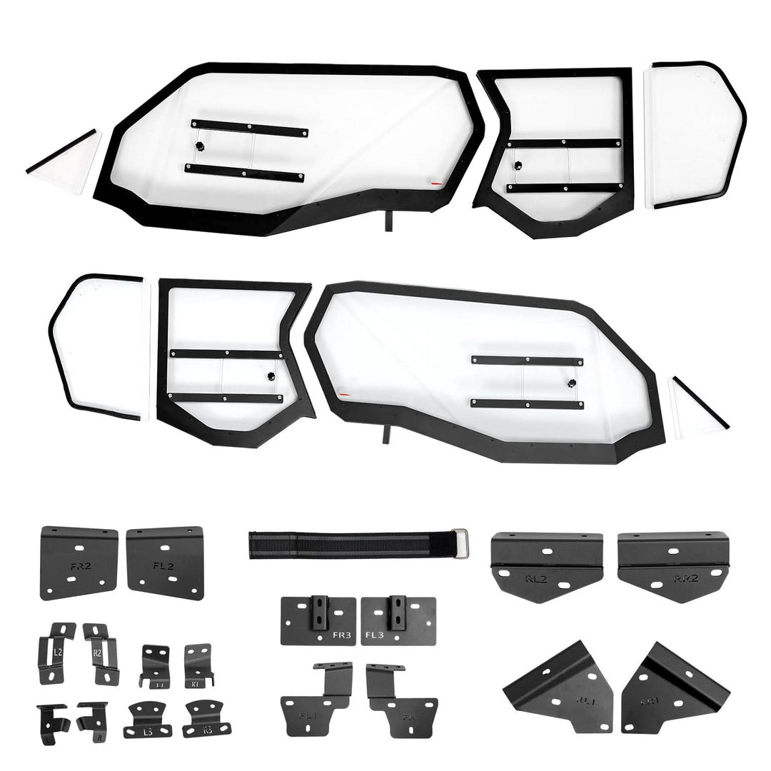 Hard Cab Enclosure with Upper Doors for 2021–2026 Can-Am Commander MAX