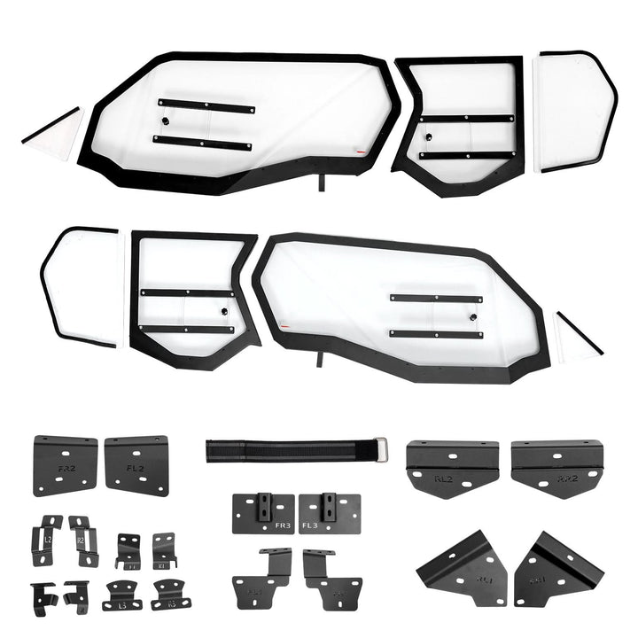 Hard Cab Enclosure with Upper Doors for 2021–2026 Can-Am Commander MAX