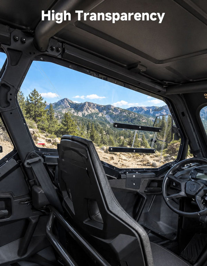 Hard Cab Enclosure with Upper Doors for 2021–2026 Can-Am Commander MAX