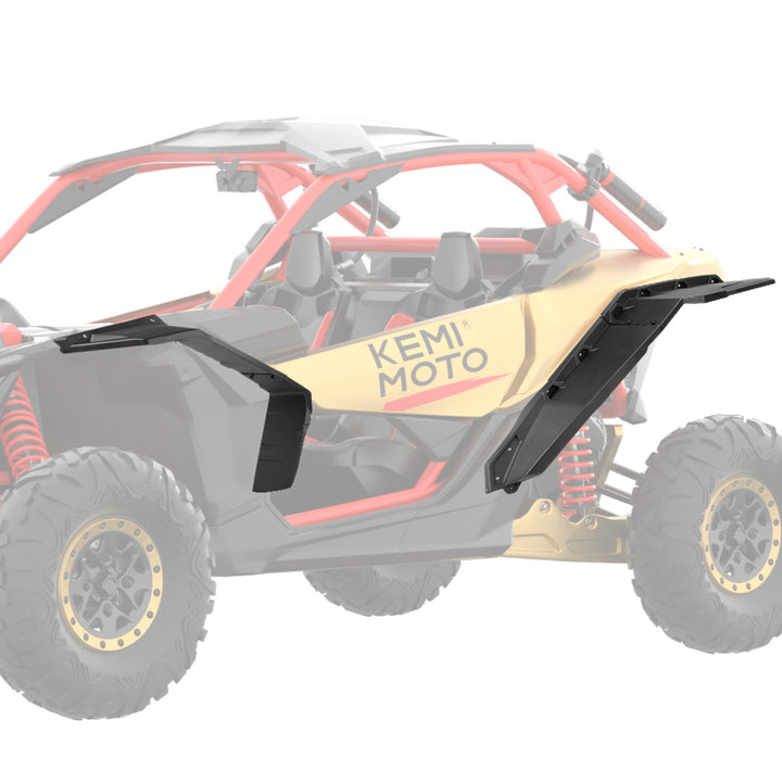 Upgraded Extended Fender Flares for Can-Am Maverick X3 / X3 Max