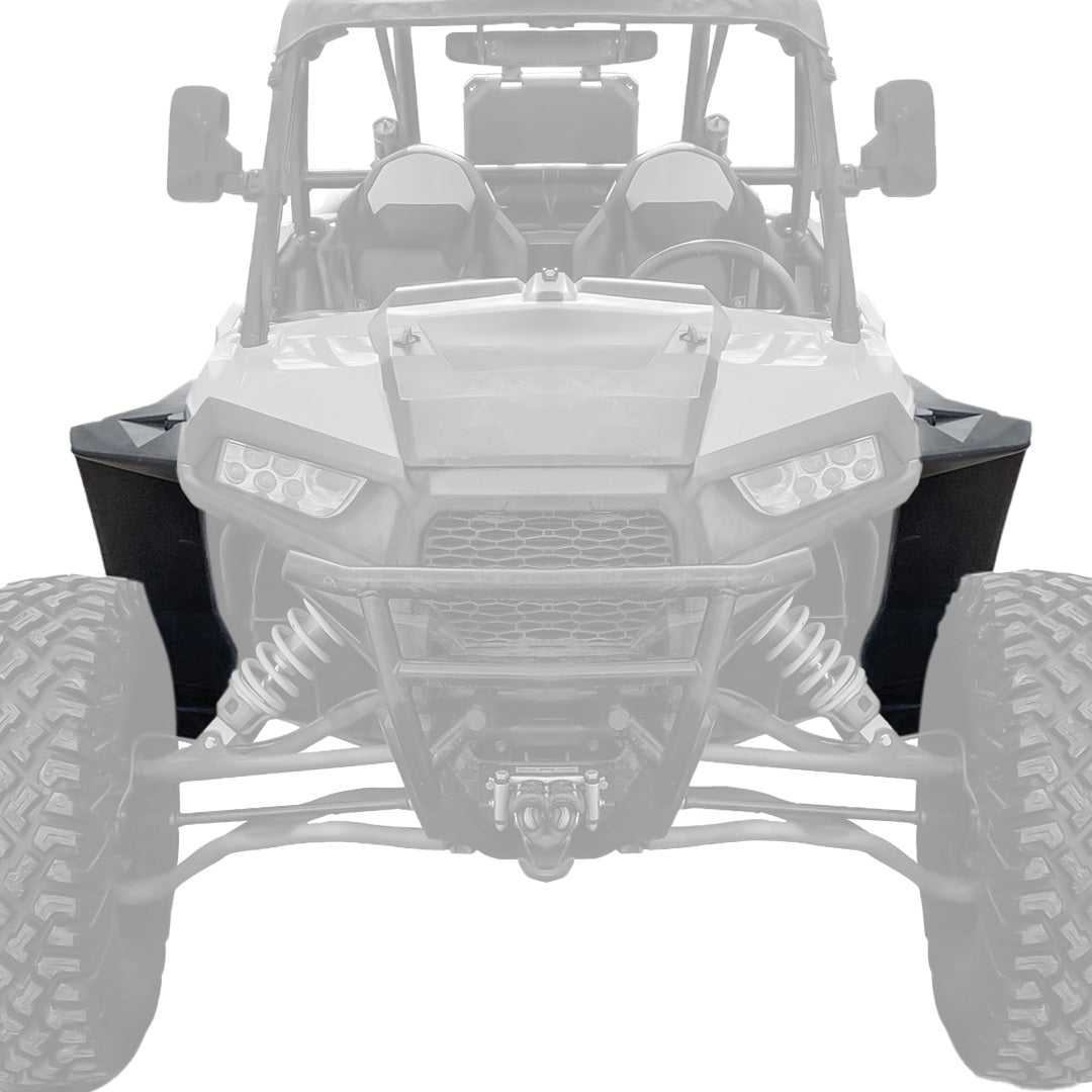 Extended Front Full Mud Flaps 2PCS for Polaris RZR XP 1000 / TURBO