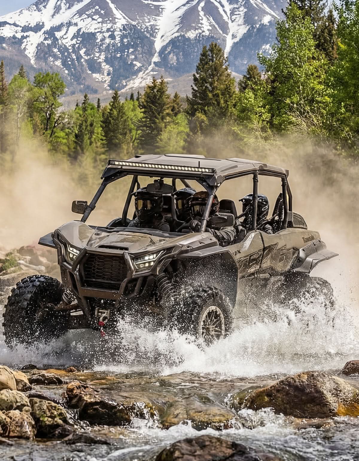 XXL Fender Flares for Kawasaki Teryx KRX4 1000 - Kemimoto