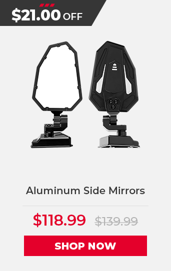 Aluminum Side Mirrors