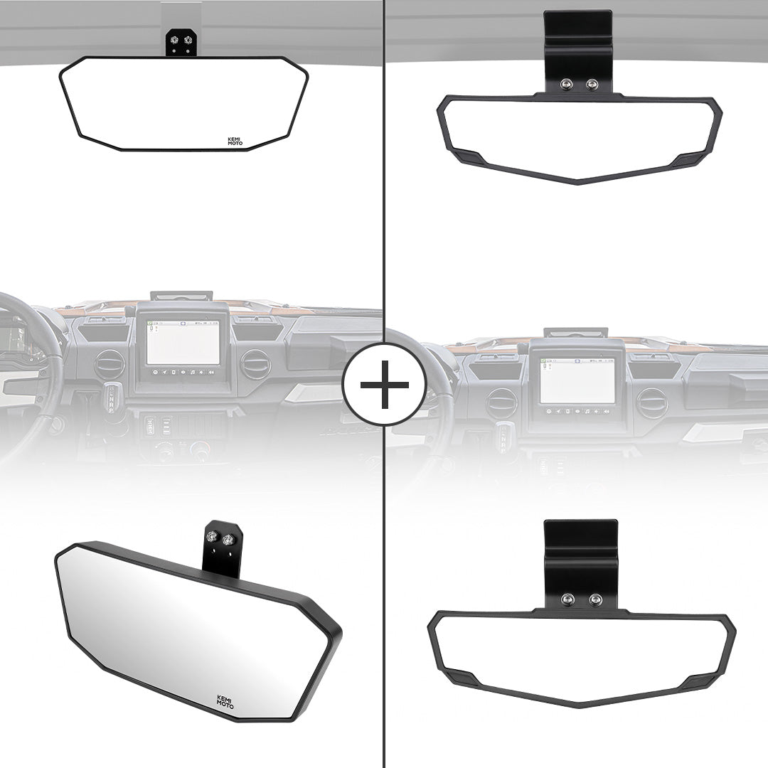 Upgraded Rear View Mirror & Rear View Mirror for Polaris Ranger