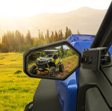 One Pair Side Mirrors for Can-Am Commander 700 & 1000R 2021+