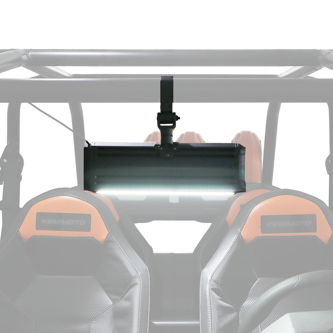 UTV Rear View Center Mirror Interior Light Fit 1.6