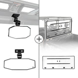 Parabrisas trasero ventilado deslizante Airflow y espejos retrovisores para CFMOTO UFORCE 1000