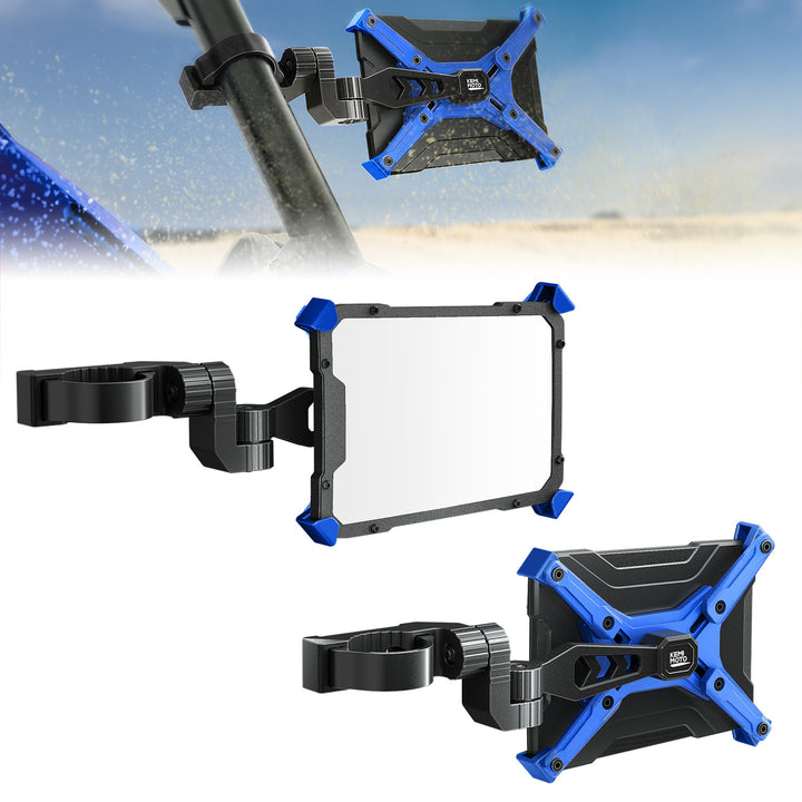 Aluminum CNC UTV Mirror X (Pair) for Polaris RZR | Can-Am Maverick X3 | Talon | Teryx - Kemimoto