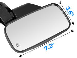 Mini Youth UTV Side Mirrors for Polaris RZR 170 - Kemimoto