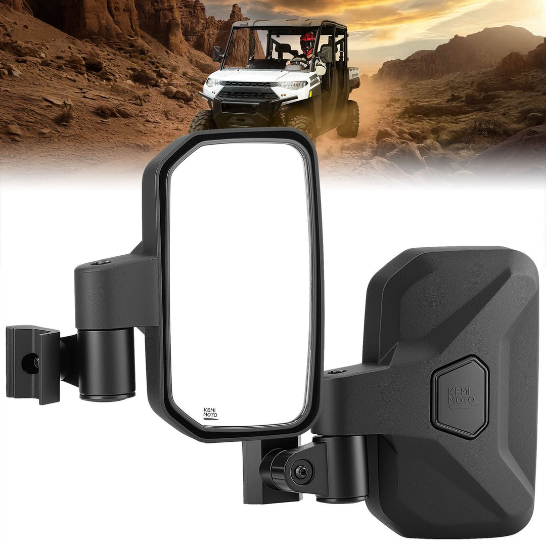 Spring Back UTV Side Mirrors for Polaris ,Can-Am, CFMOTO