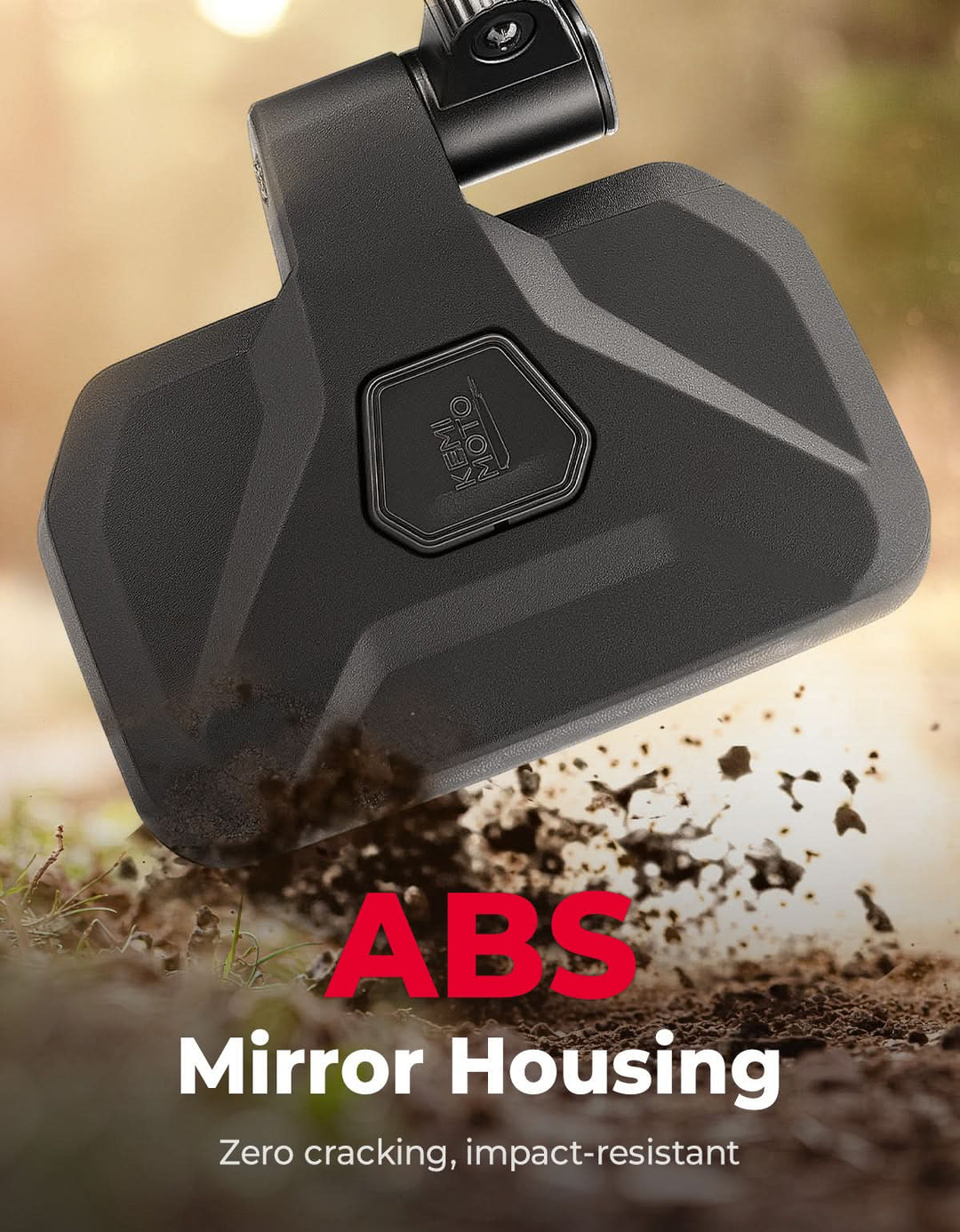 Spring Back UTV Side Mirrors for Polaris ,Can-Am, CFMOTO