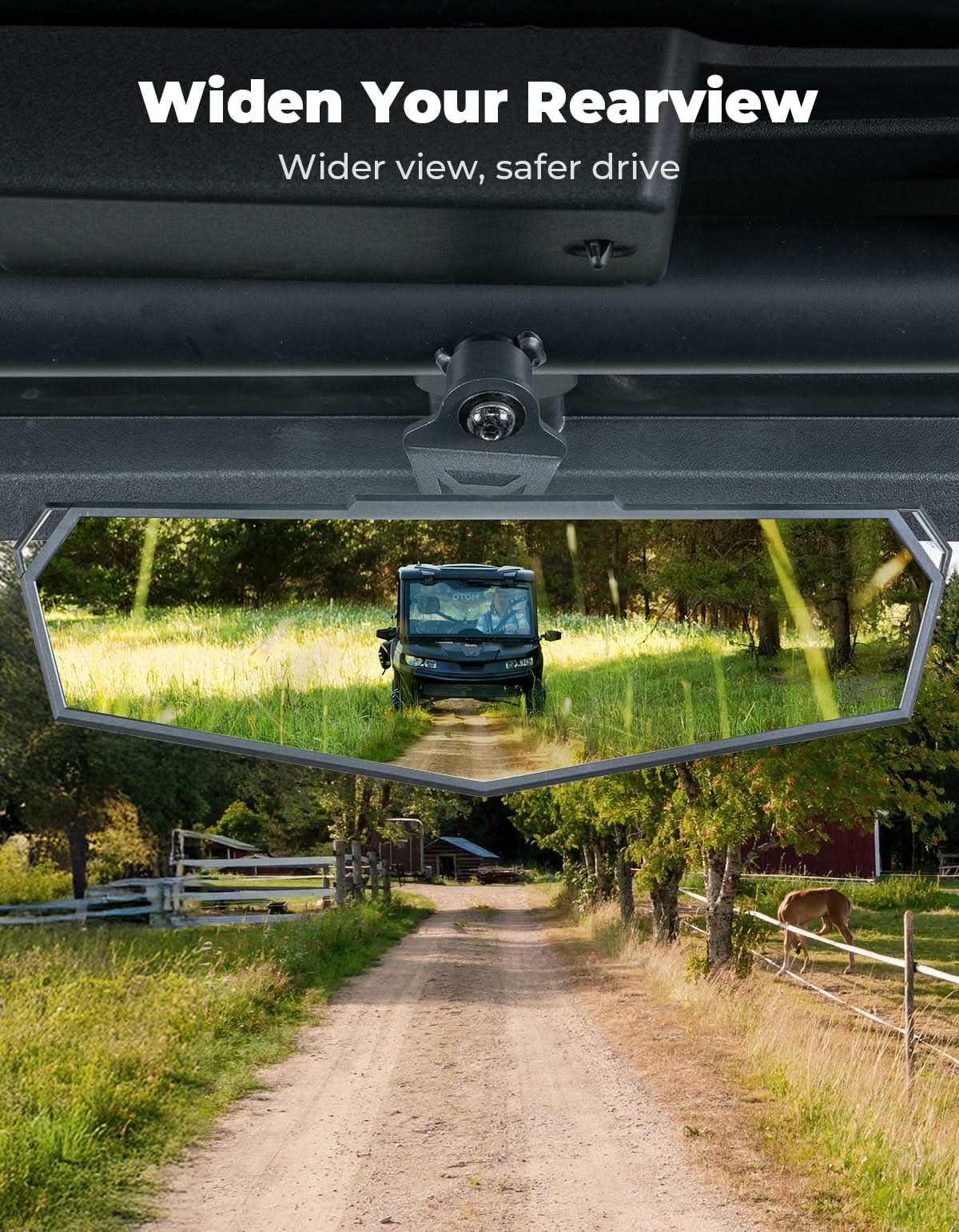 Rear View Mirror For CFMOTO UFORCE |ZFORCE - Kemimoto