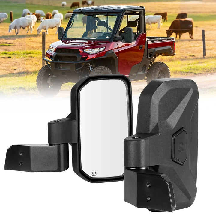 Side Mirrors for Polaris Ranger 1000 / 570 / NorthStar / XP / SP 2018-2026, Replaces #2889241