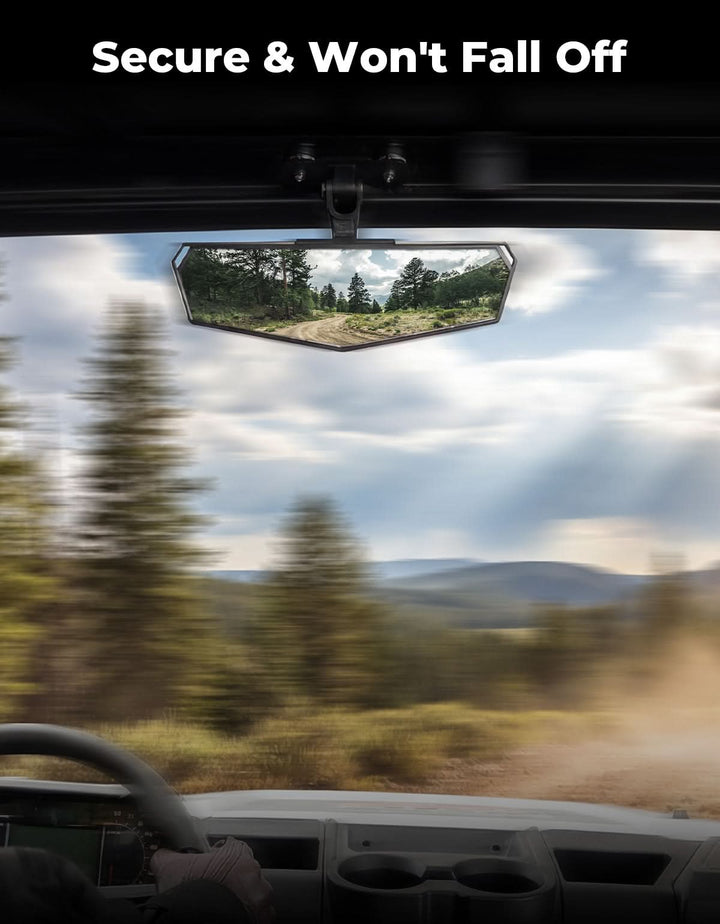 Universal Magnetic Rear View Mirror for Golf Cart, UTV & Truck - Kemimoto