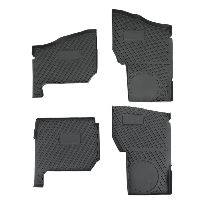 Floor Mats for Polaris Ranger Crew XP 1000 (2019-2023) - Kemimoto