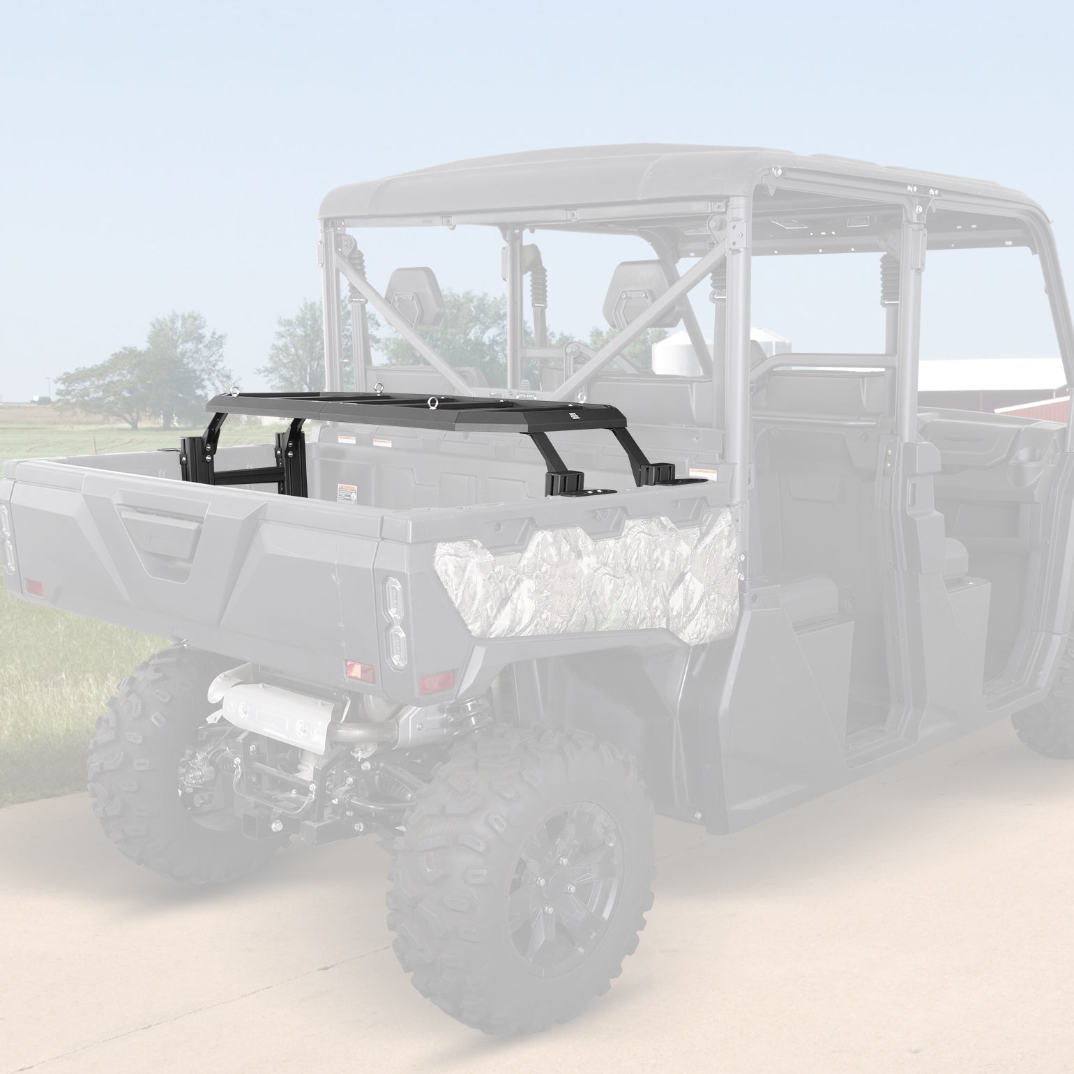 Rear Rack Adjustable Height for CFMOTO Uforce 1000 | 1000XL - Kemimoto