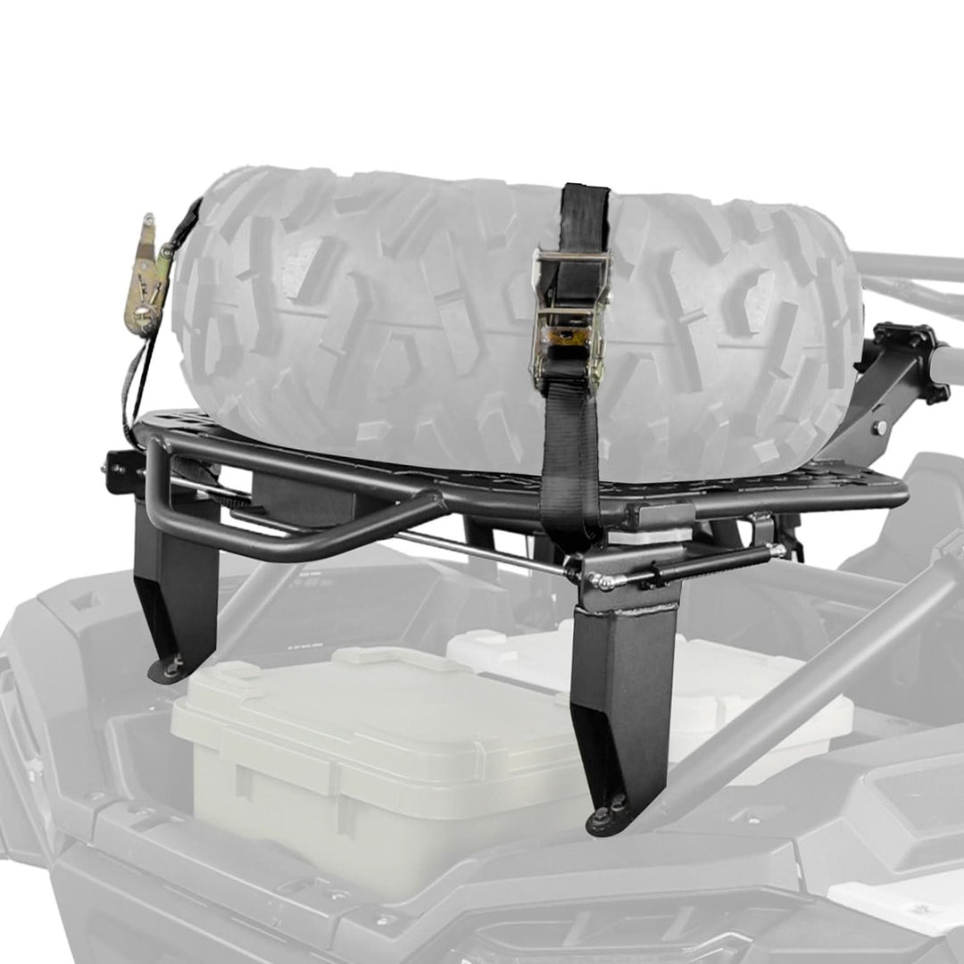 UTV Spare Tire Carrier for Polaris RZR XP 1000 / XP 4 1000 2024-2025 - Kemimoto