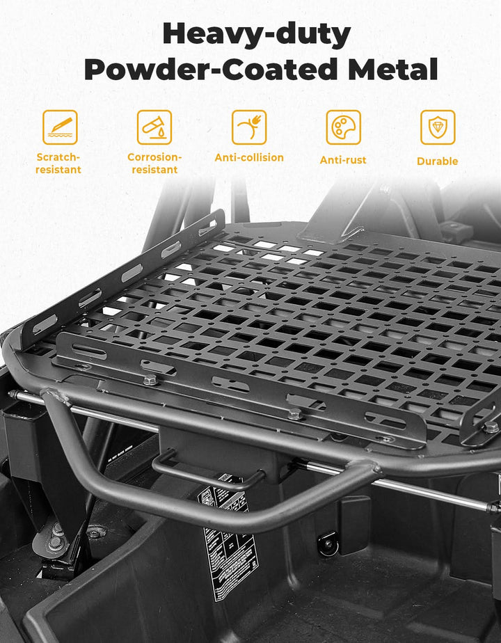 UTV Spare Tire Carrier for Polaris RZR XP 1000 / XP 4 1000 2024-2025 - Kemimoto