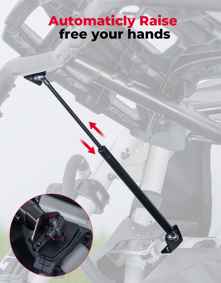 Pivoting Rear Cargo Rack for Can-Am Maverick X3/Max 2017-2025