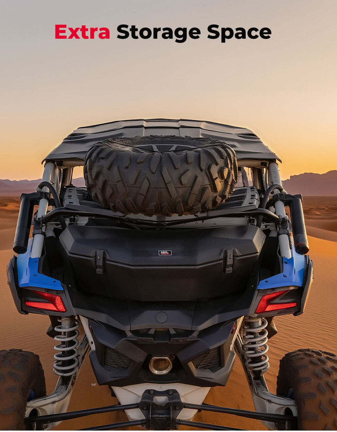 Pivoting Rear Cargo Rack for Can-Am Maverick X3/Max 2017-2025