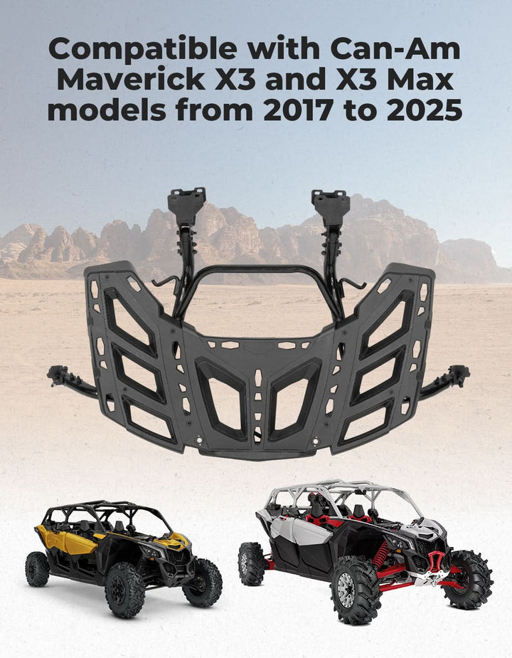 Pivoting Rear Cargo Rack for Can-Am Maverick X3/Max 2017-2025