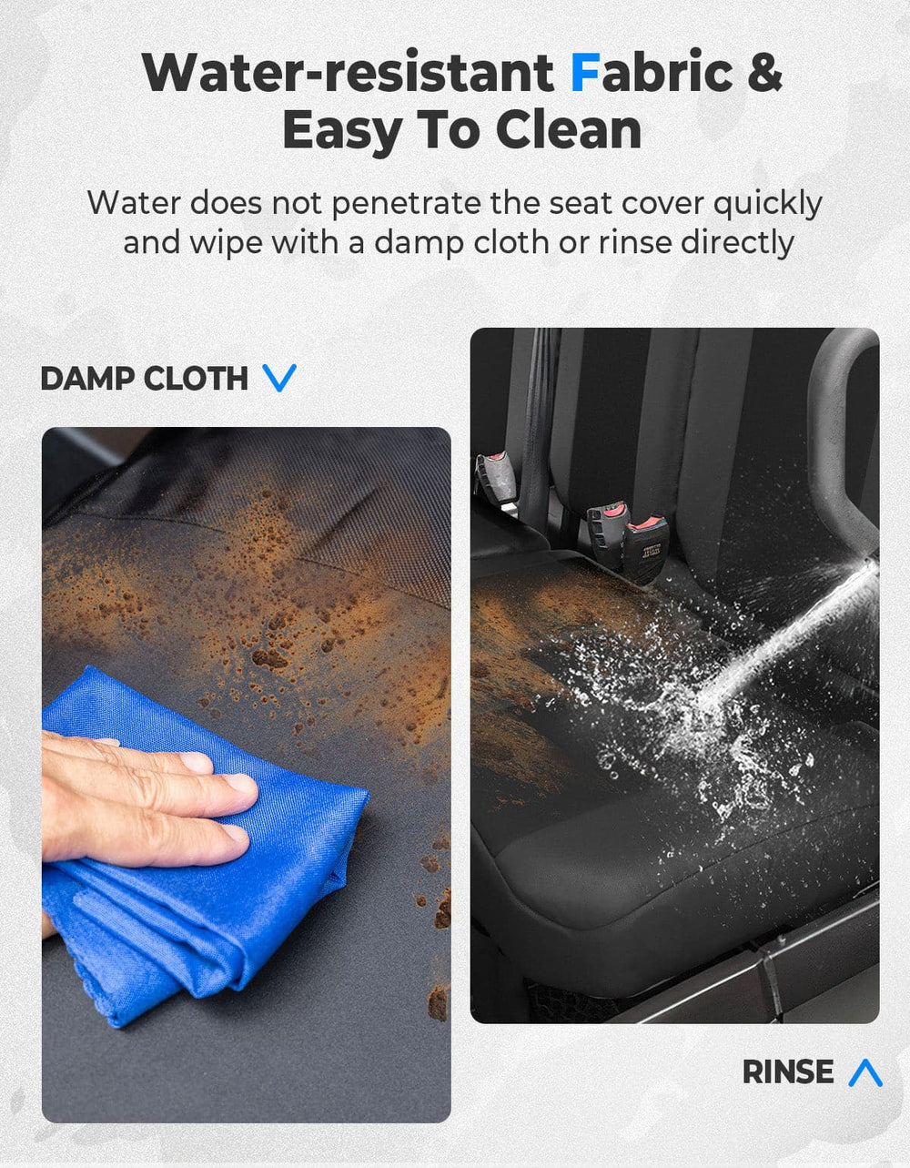 Water-resistant Seat Cover with Storage Pocket for Tracker 800SX - Kemimoto