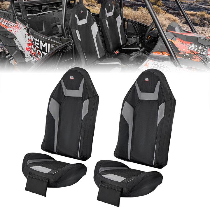 Seat Covers Water-Resistant 1680D for Polaris RZR XP 1000/Turbo 2014-2023 - Kemimoto