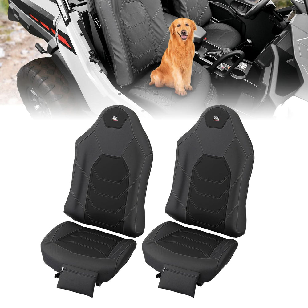 1680D UTV Seat Covers for Polaris General - Kemimoto