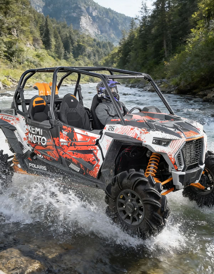 Seat Covers with Pocket for Polaris RZR XP 1000 / XP Turbo / RS1 (2014–2023)