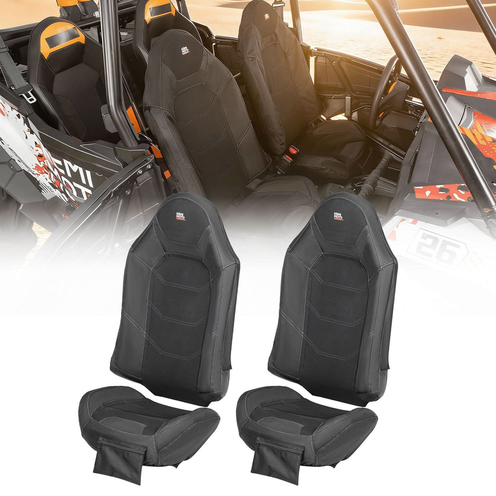 Seat Covers with Pocket for Polaris RZR XP 1000 / XP Turbo / RS1 (2014–2023) - Kemimoto
