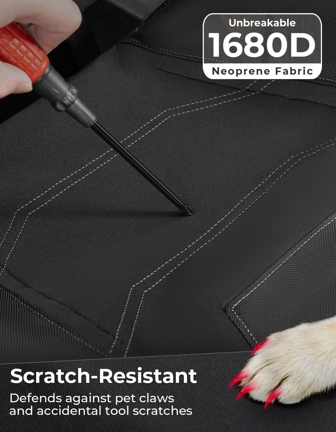 Seat Covers with Pocket for Polaris RZR XP 1000 / XP Turbo / RS1 (2014–2023)