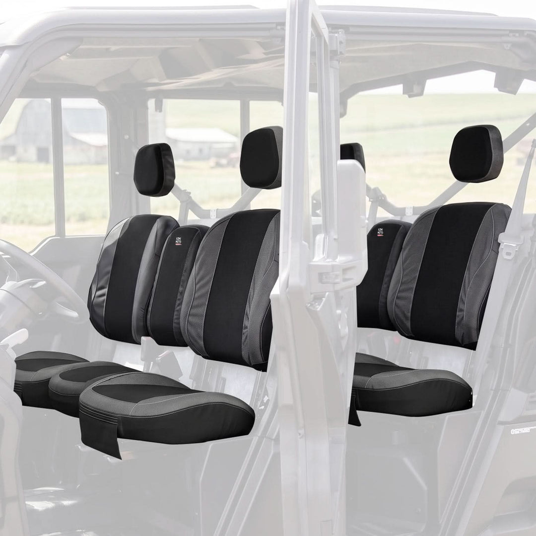 Bolstered Split Bench Seat Covers For Can-Am Defender (2016+)