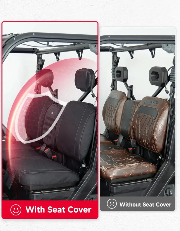 KEMIMOTO Seat Covers with Storage For CFMOTO UFORCE U10 Pro