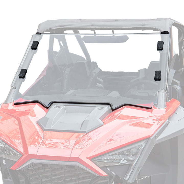 Scratch Resistant Full Windshield Clear for 2020+ Polaris RZR PRO XP / 4