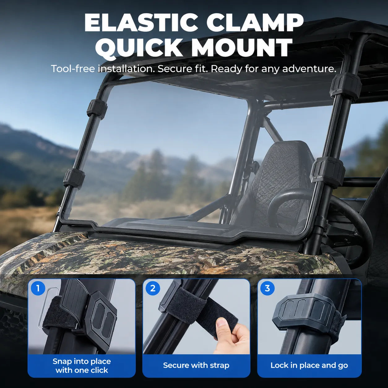 A More Direct Windshield Setup