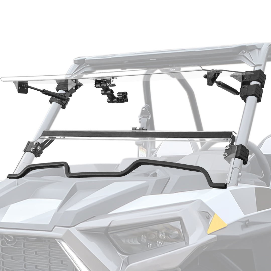 3-IN-1 Folding Windshield for Polaris RZR XP 1000