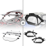 Flip Windshield and Soft Cab Enclosures for 2017+ Can Am Maverick X3