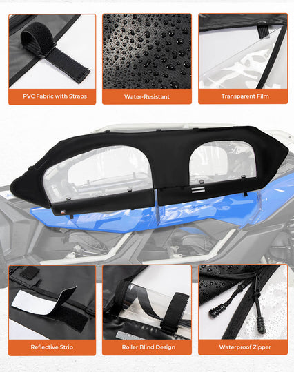 Can-Am Maverick X3 MAX Soft Cab Enclosure - Kemimoto