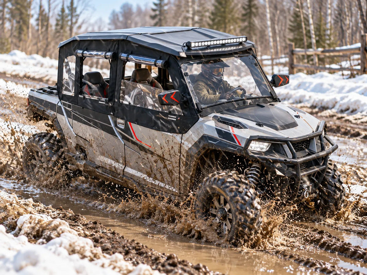 Muddy Access Roads after a Thaw