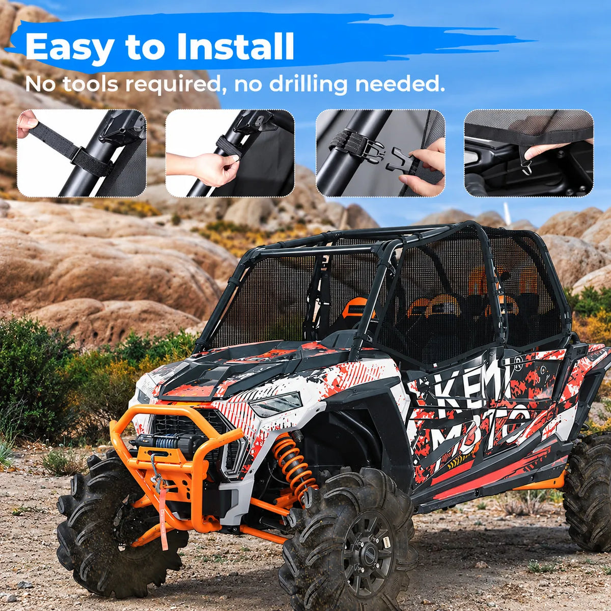 Simple Setup, Ready for the Trail