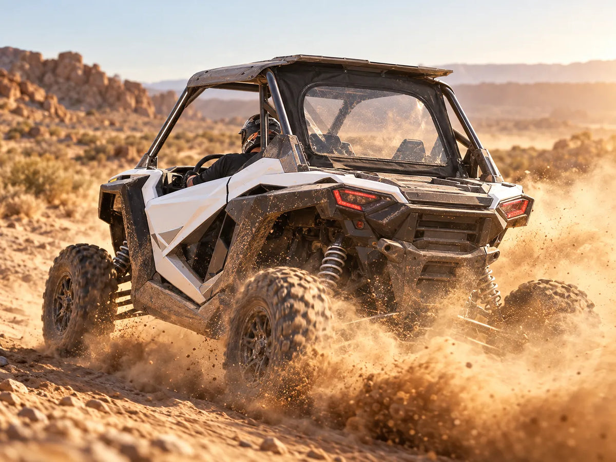 Dusty Desert Trail Riding